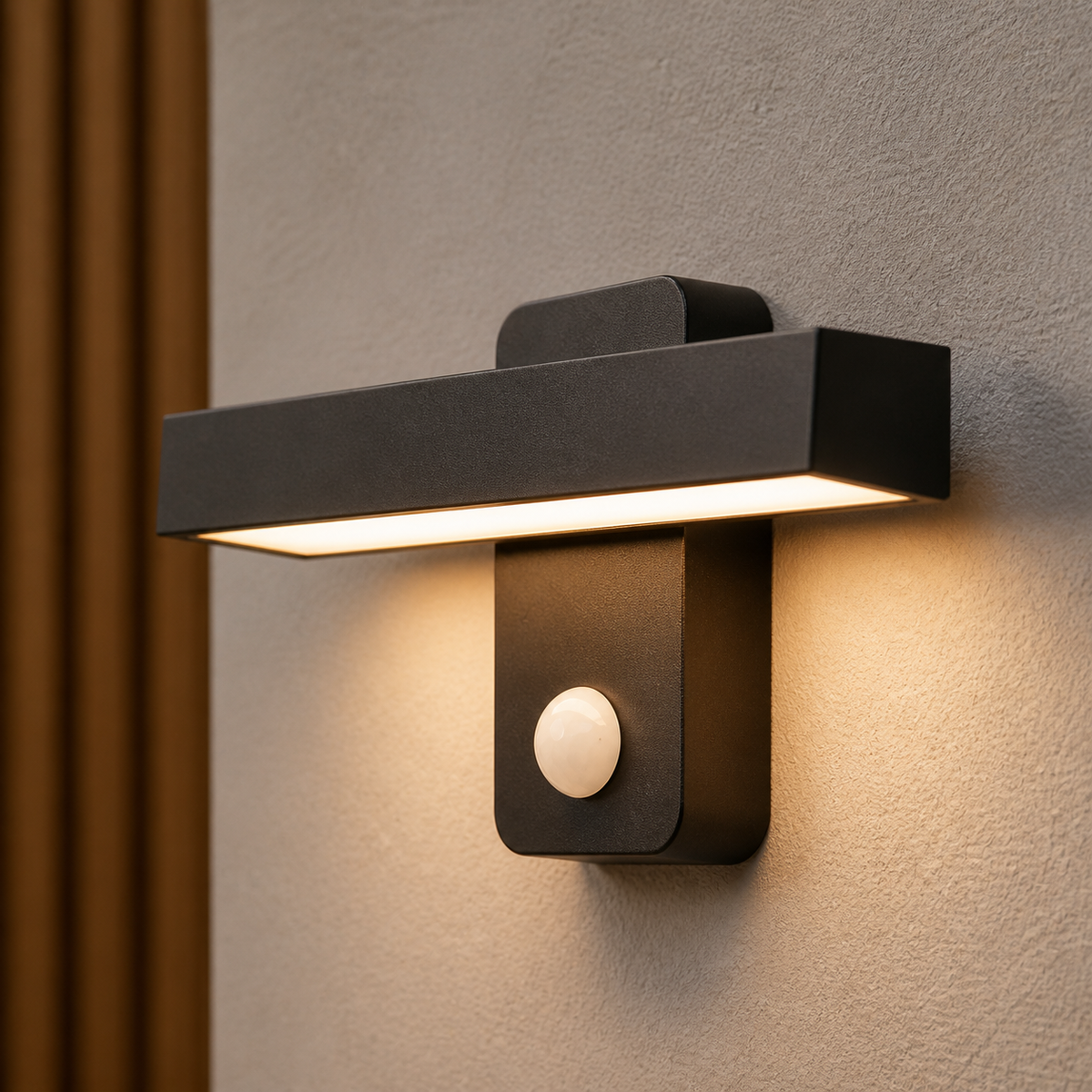 Détail du corps en aluminium de l'applique Pivot 350
