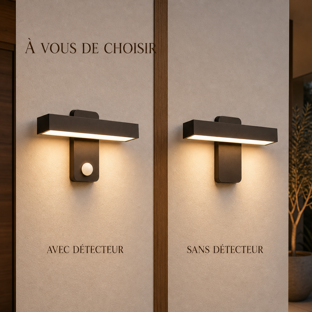 Les deux versions de Pivot 350 : avec et sans détecteur de mouvement
